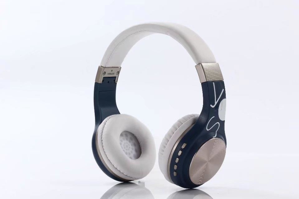 SY BT-1607 Kulaküstü Bluetooth Kulaklık Mavi