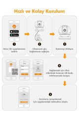 Imou Rex 3D Iç Ortam Wi-Fi PT Kamera 3 MP/2K (IPC-GS2DP-3K0W)